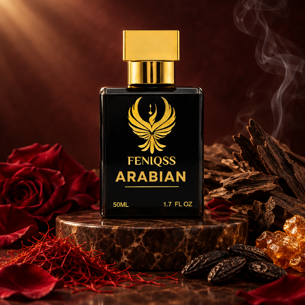 FENIQSS ARABIAN parfym med ros, saffran och oud