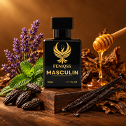 FENIQSS MASCULIN parfym med lavendel, honung och tobak