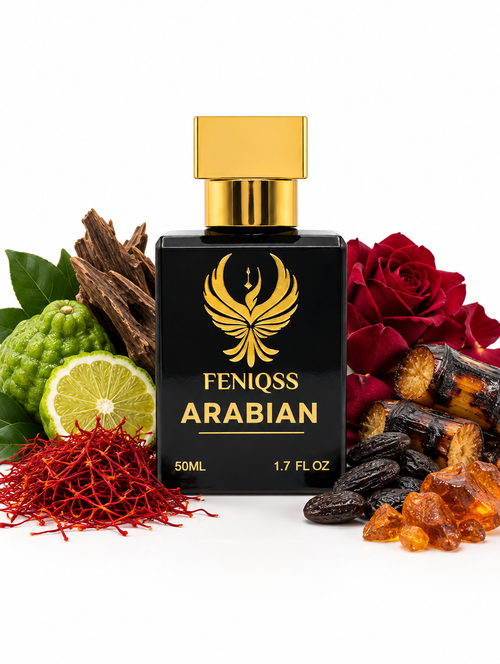 FENIQSS ARABIAN parfym 50 ml med saffran, oud, ros och bärnsten