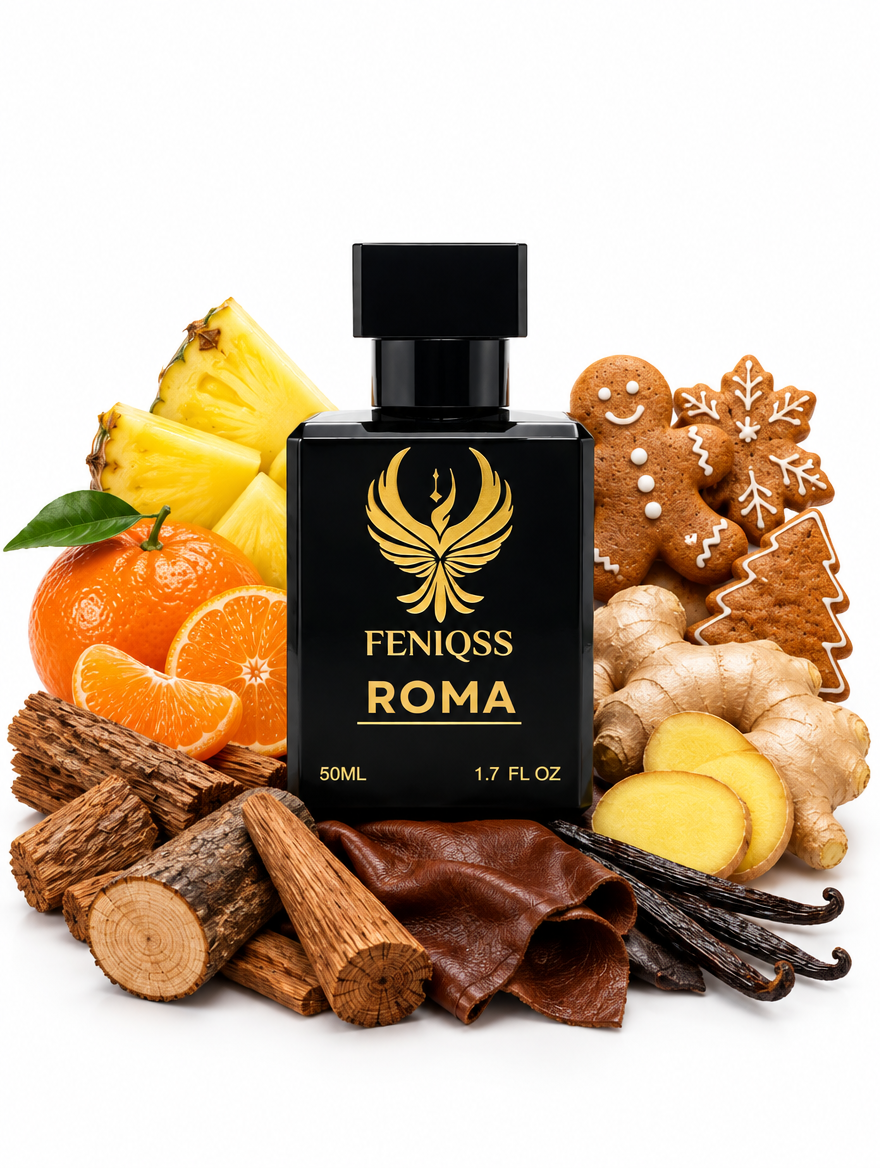 FENIQSS ROMA parfym 50 ml med ananas, pepparkaka, ingefära och vanilj