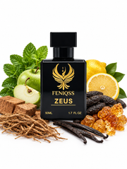 FENIQSS ZEUS parfym 50 ml med mynta, grönt äpple, citron och vanilj