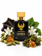 FENIQSS UMBRA parfym 50 ml med kardemumma, läder, jasmin och bärnsten