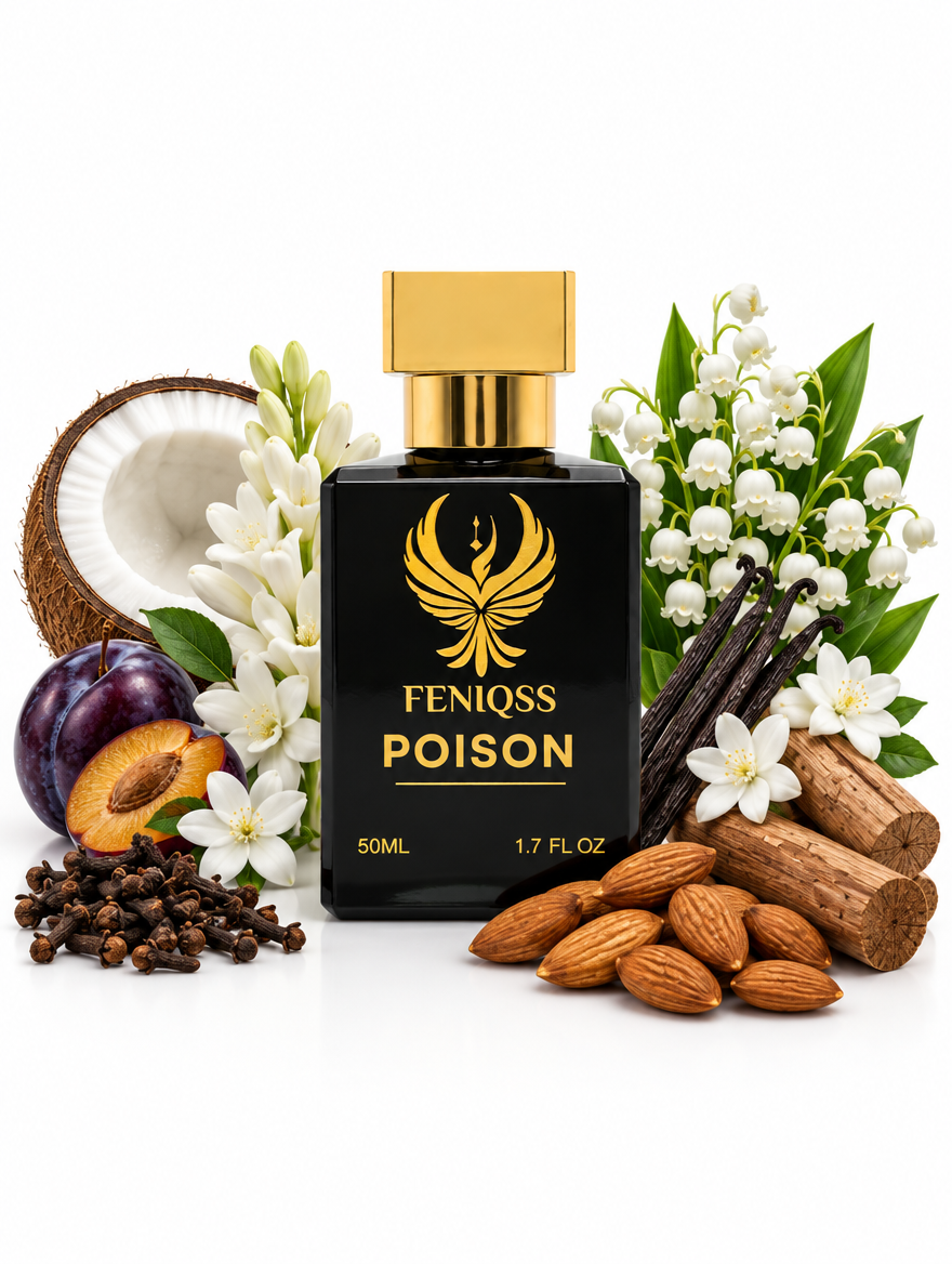 FENIQSS POISON parfym 50 ml med kokos, plommon, tuberos och vanilj