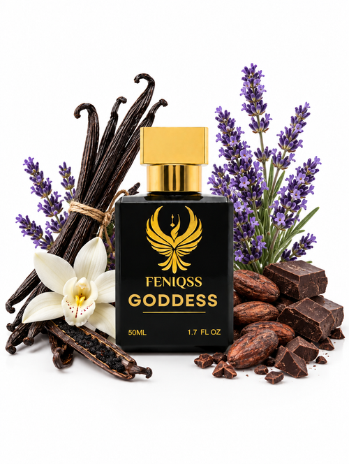 FENIQSS GODDESS parfym 50 ml med vanilj, lavendel och kakao