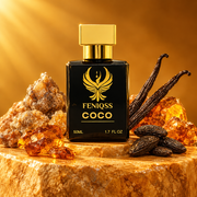 FENIQSS COCO parfym med gyllene bärnsten