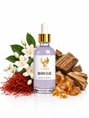 FENIQSS MUSK ROUGE parfymolja med saffran, jasmin, bärnsten och cederträ