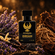 FENIQSS DREAM närbild med lavendel och vaniljstång