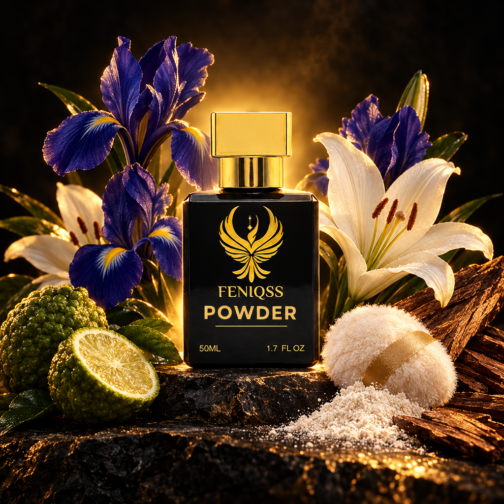 FENIQSS POWDER med iris, lilja och puder